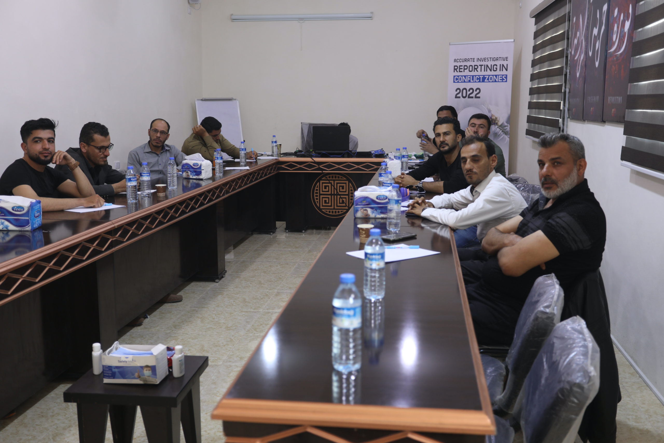 Training about Accurate investigative reporting in northern Syria